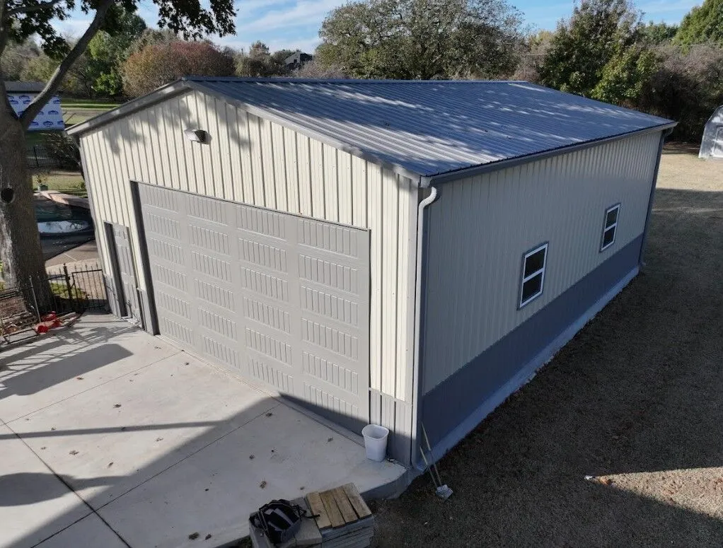 26x36 Ultimate 2 Car Garage Workshop in Burleson, TX. 26x36 Ultimate 2 Car Garage Workshop in Burleson, TX.