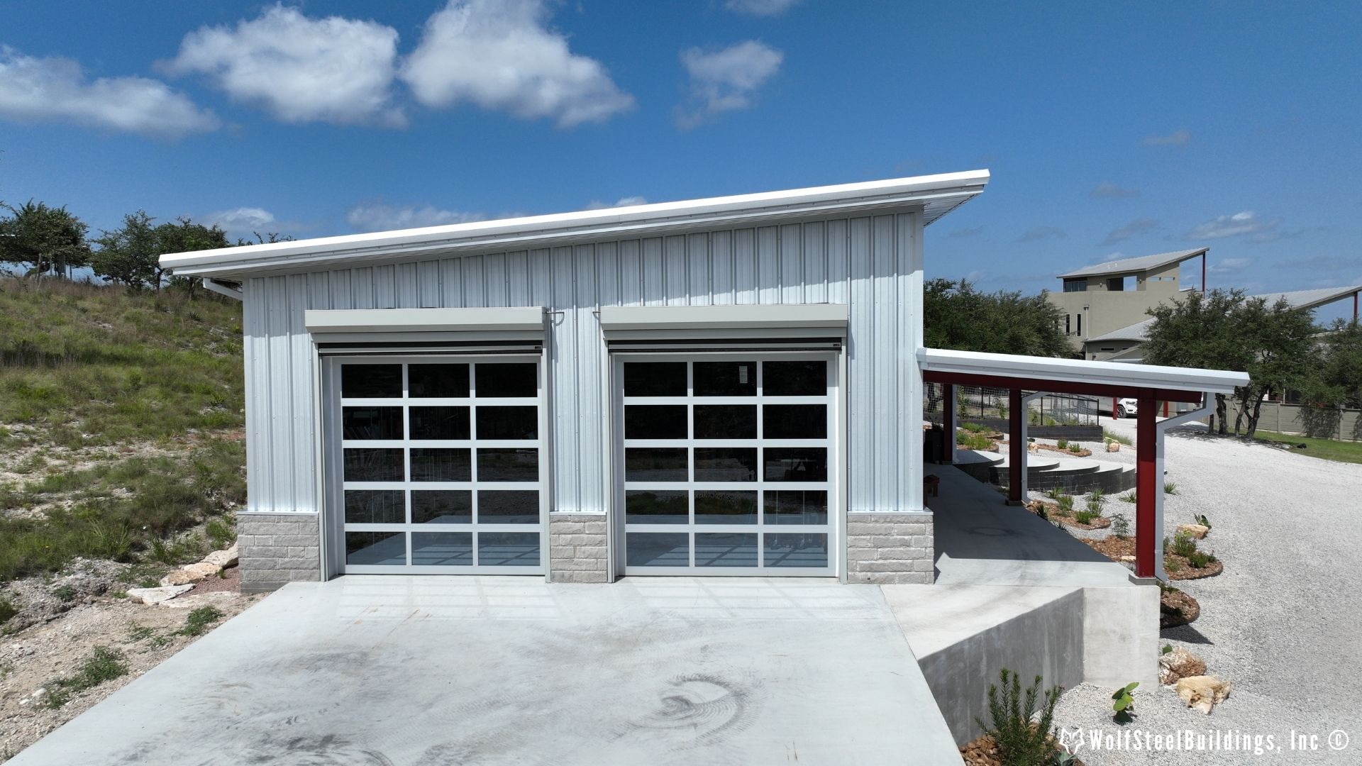 30x100 Custom Texas Art Studio in Dripping Springs, TX. 30x100 Custom Texas Art Studio in Dripping Springs, TX.