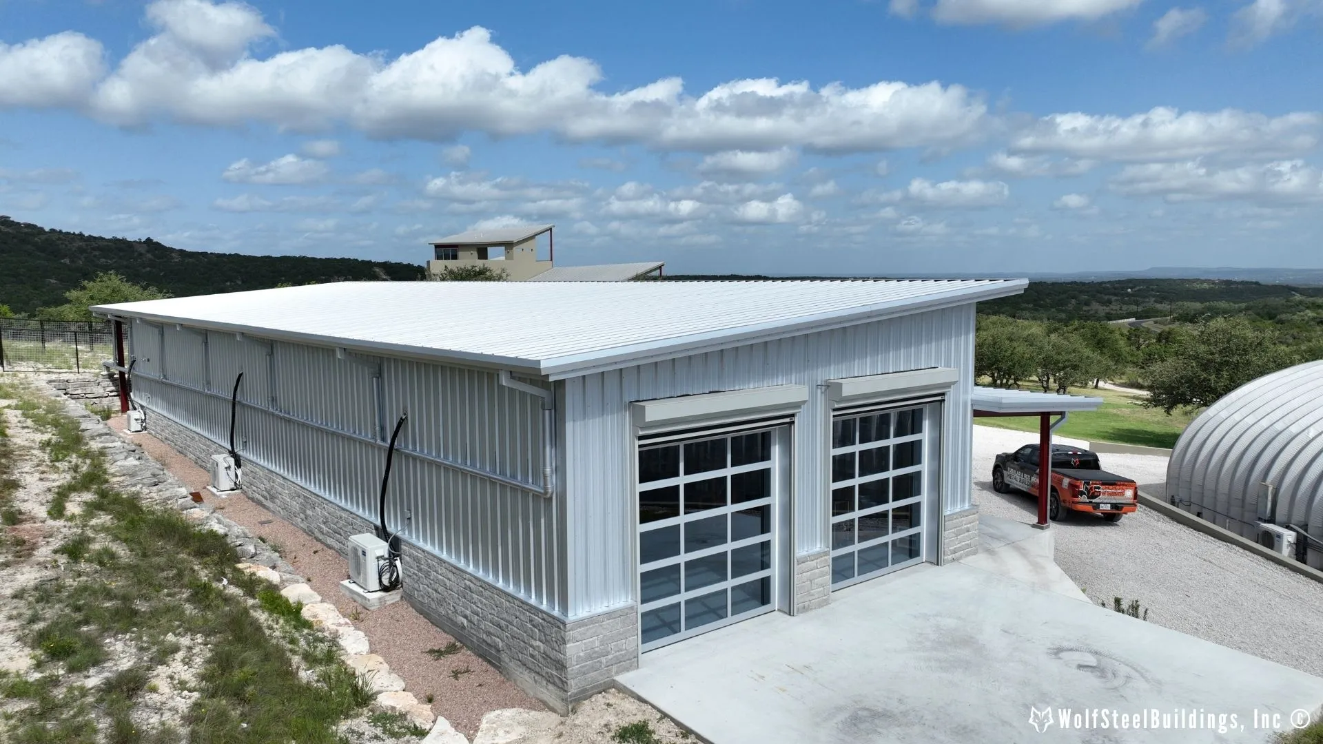30x100 Custom Texas Art Studio in Dripping Springs, TX. 30x100 Custom Texas Art Studio in Dripping Springs, TX.