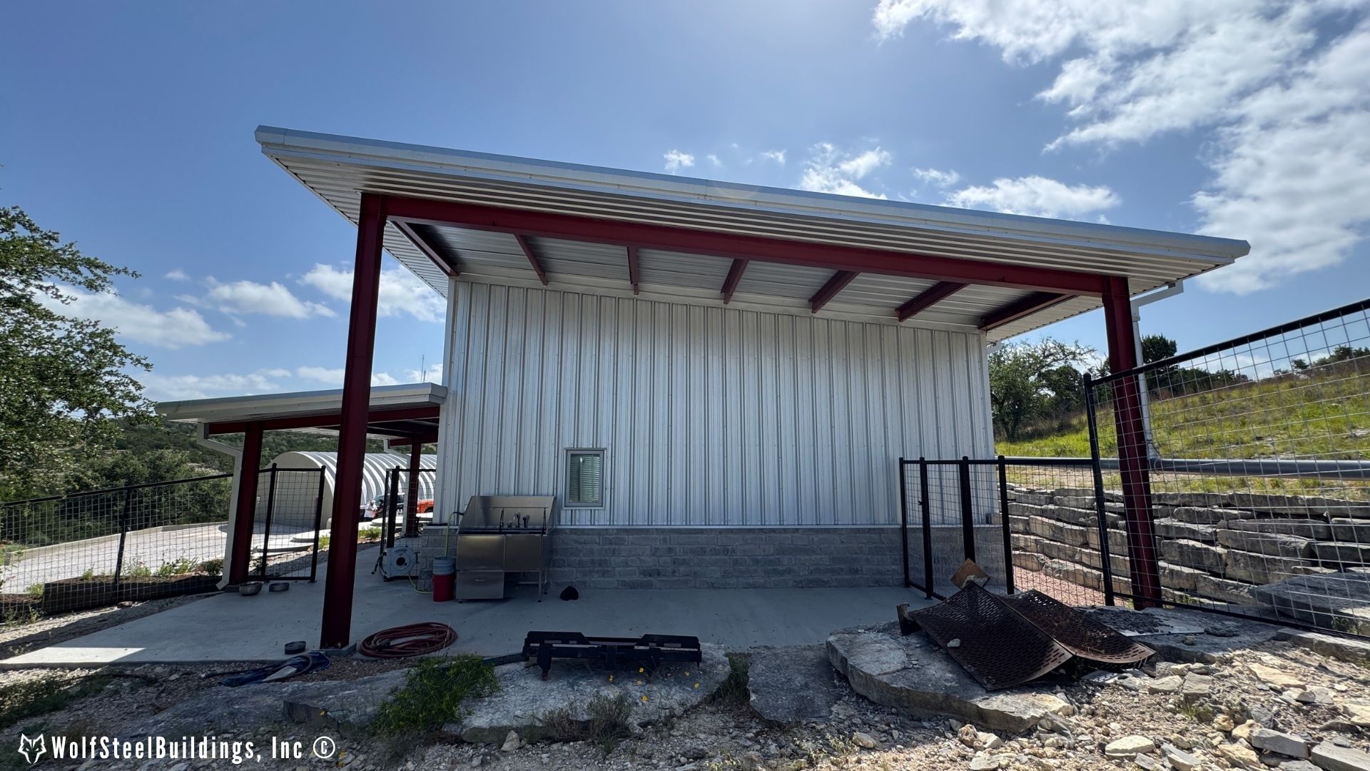 30x100 Custom Texas Art Studio in Dripping Springs, TX. 30x100 Custom Texas Art Studio in Dripping Springs, TX.