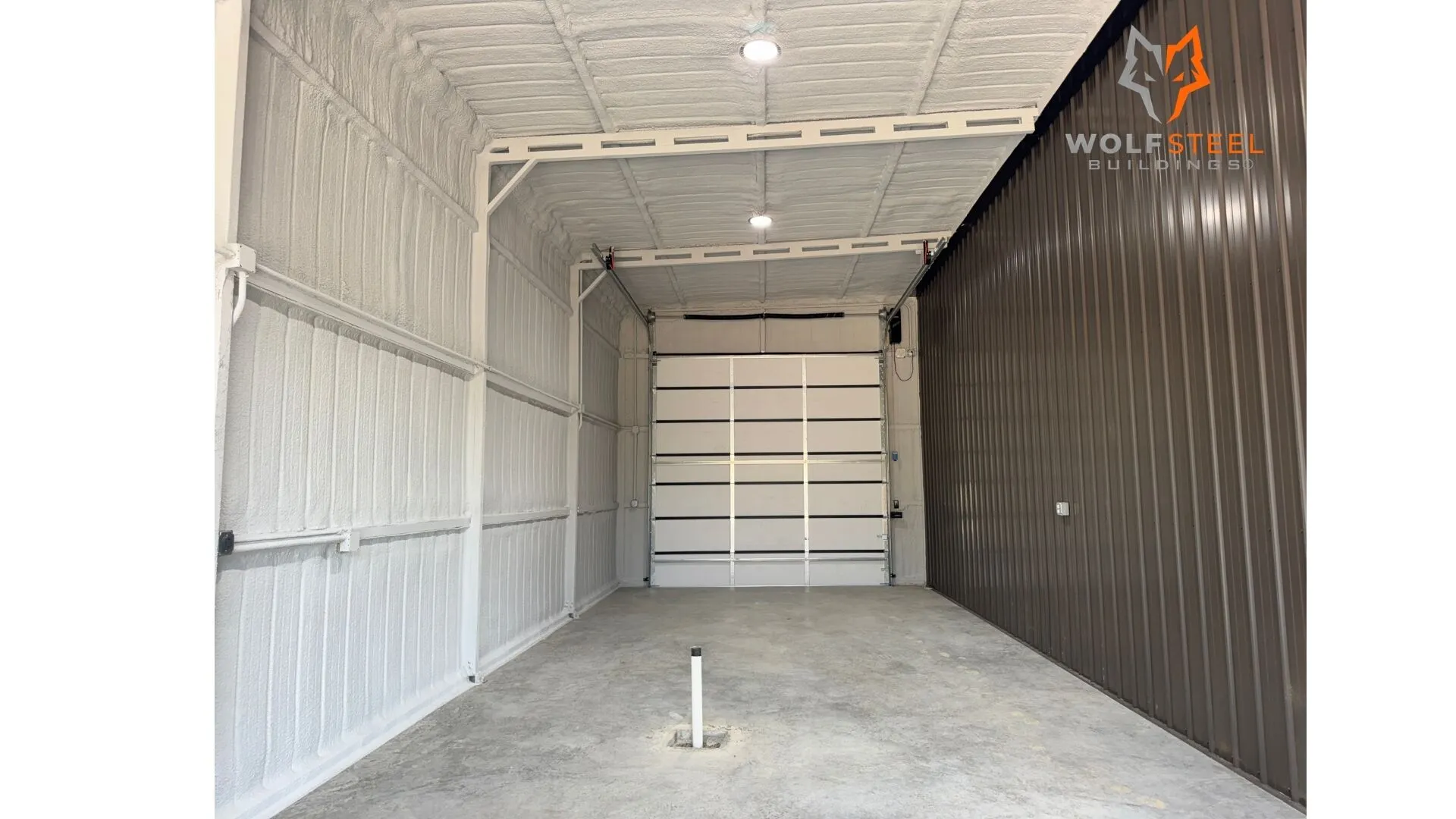 40x50 Wolfspan Metal Workshop in Crowley, TX.