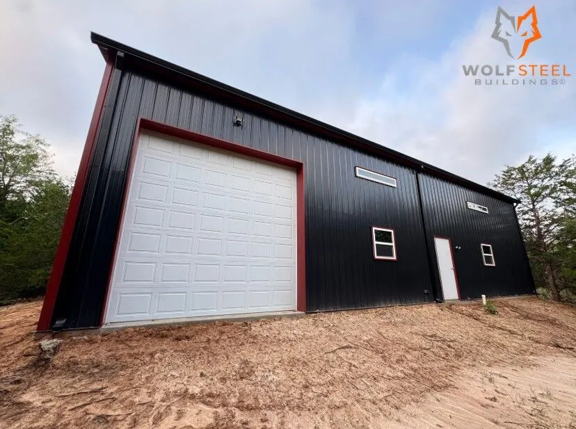 40x60 Workshop & Family Getaway Building in Streetman, TX