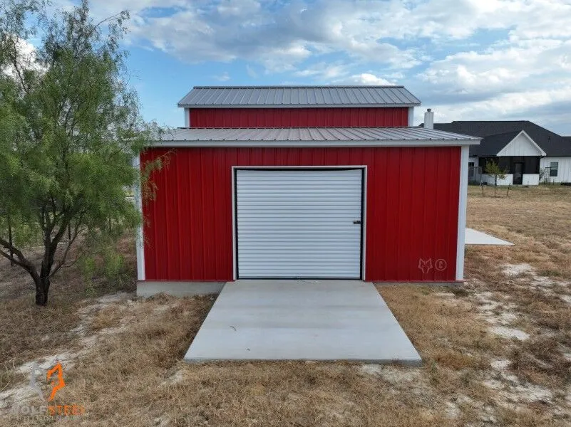 36x20 Texas Steel AG Barn in Weatherford, TX