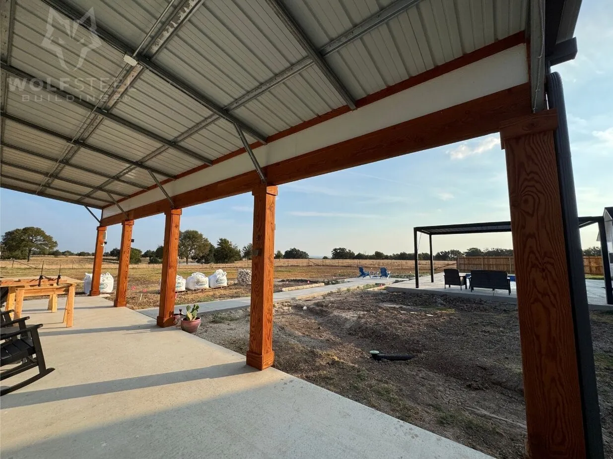30x40 Metal Workshop, Storage, and Man Cave in Holland, TX