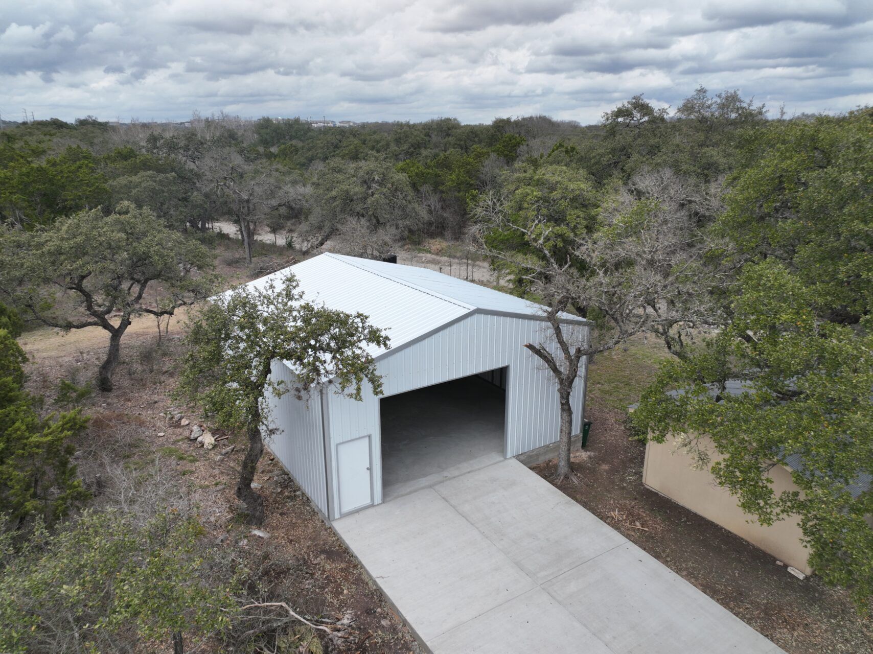 30x30 Metal Garage in Texas 30x30 Metal Garage in Texas