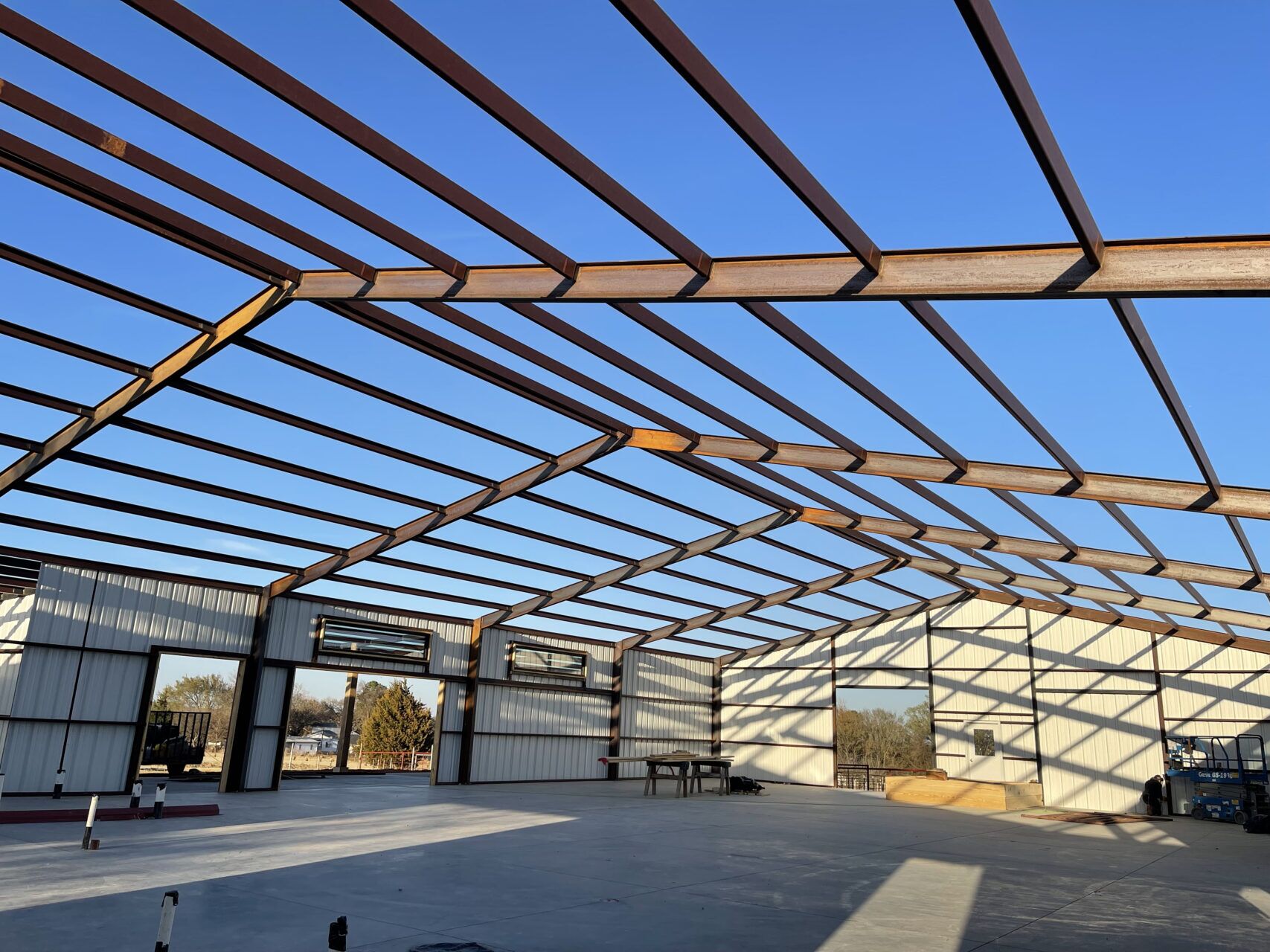 60x100 Red Iron Texas Metal Building (2)s 60x100 Red Iron Texas Metal Building (1)s