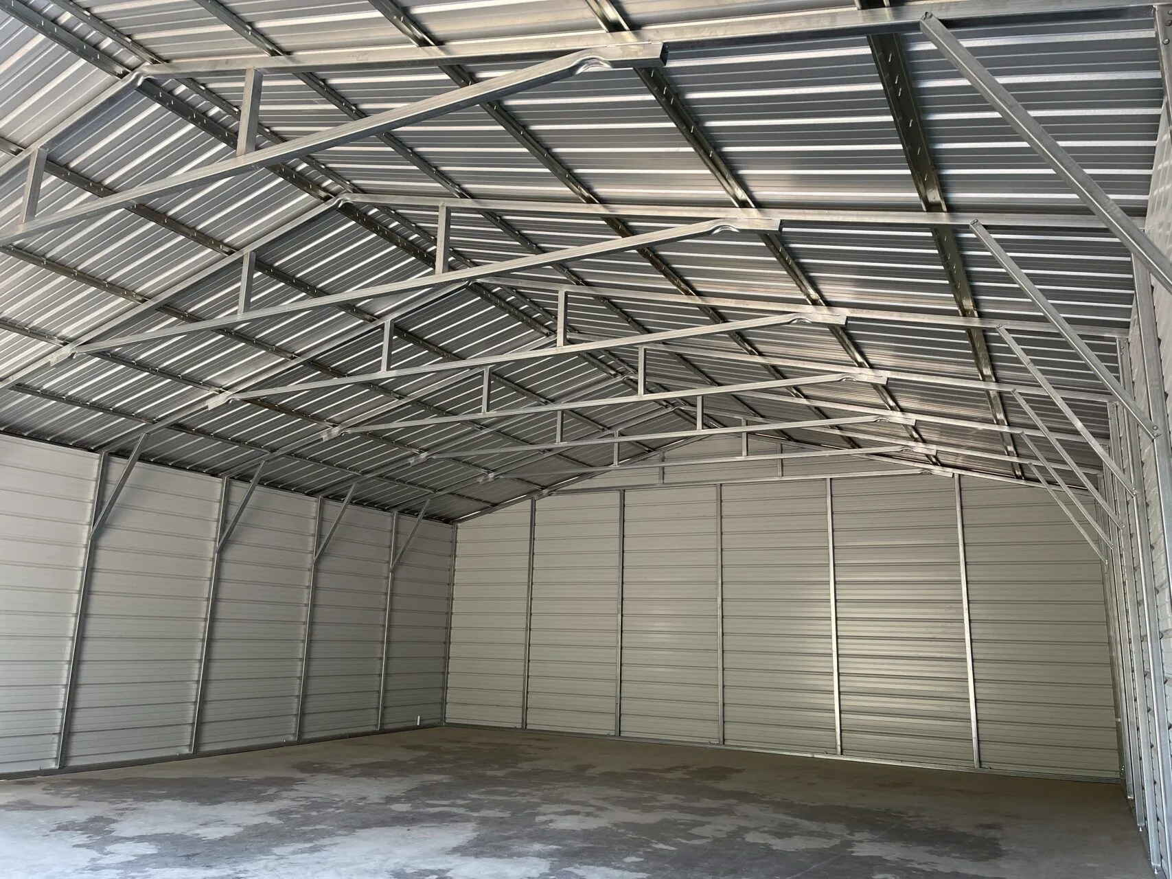 30x40 Metal Garage in Glen Rose, Texas (1) 30x40 Metal Garage in Glen Rose, Texas (1)