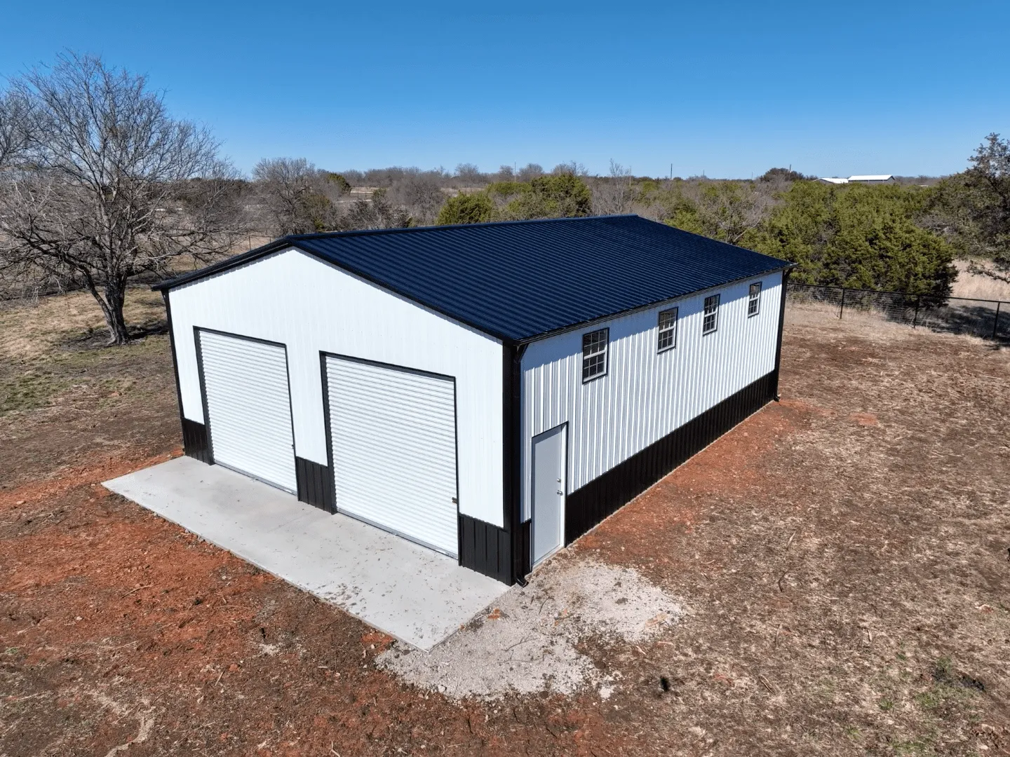 30x40 Texas Metal Building in Blum Texas 30x40 Metal Building in Blum Texas