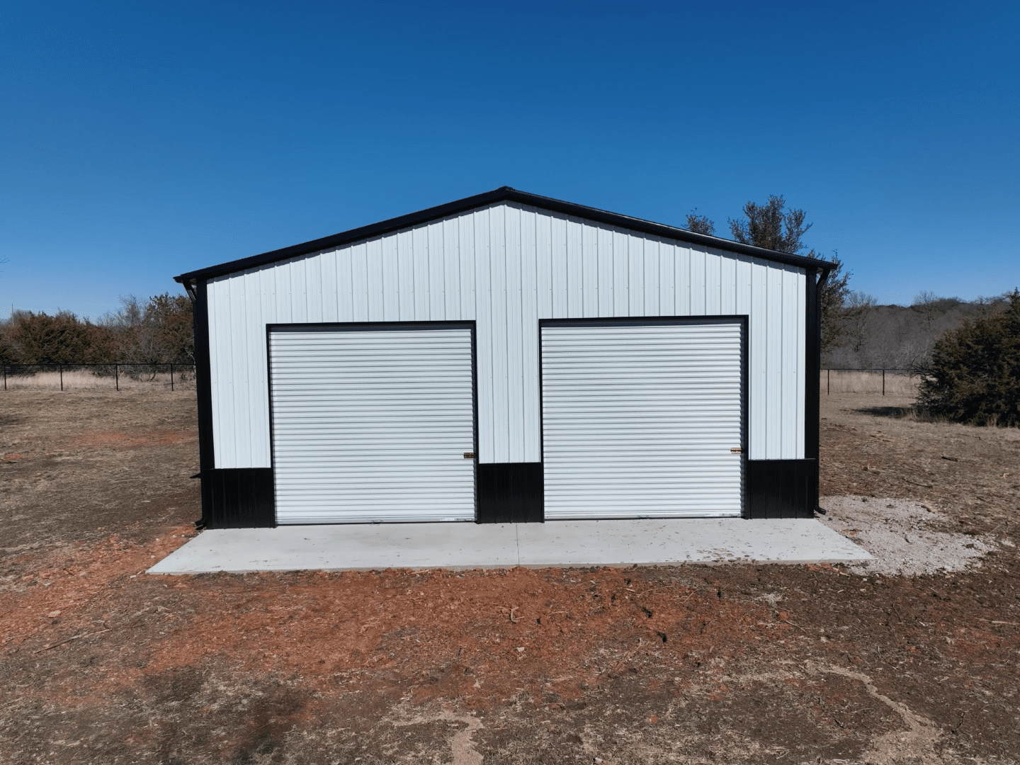 30x40 Tubular Metal Building in Blum Texas 30x40 Metal Building in Blum Texas