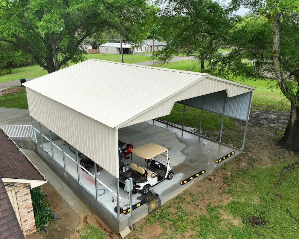 30x30 RV Carport in Kaufman Texas 30x30 RV Carport in Kaufman Texas