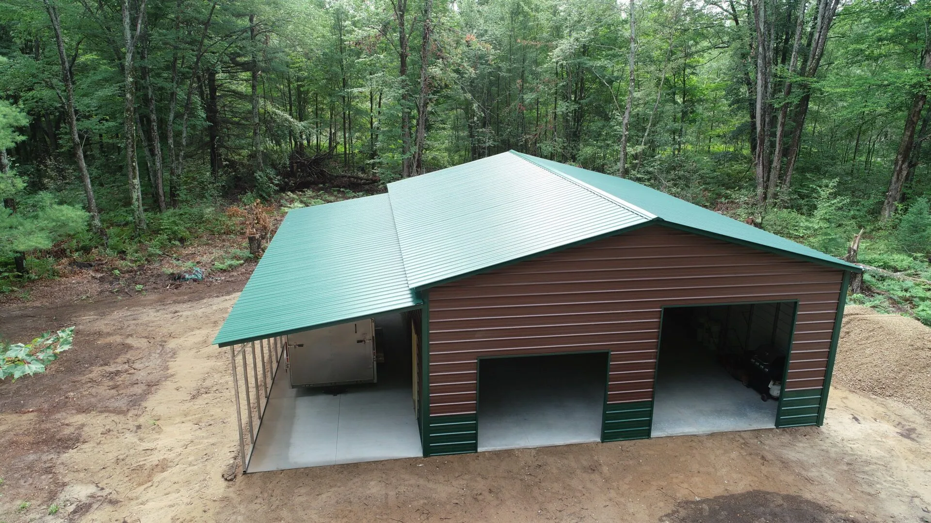 30x40 Metal Building with Lean To 30x40 Metal Building with Lean To