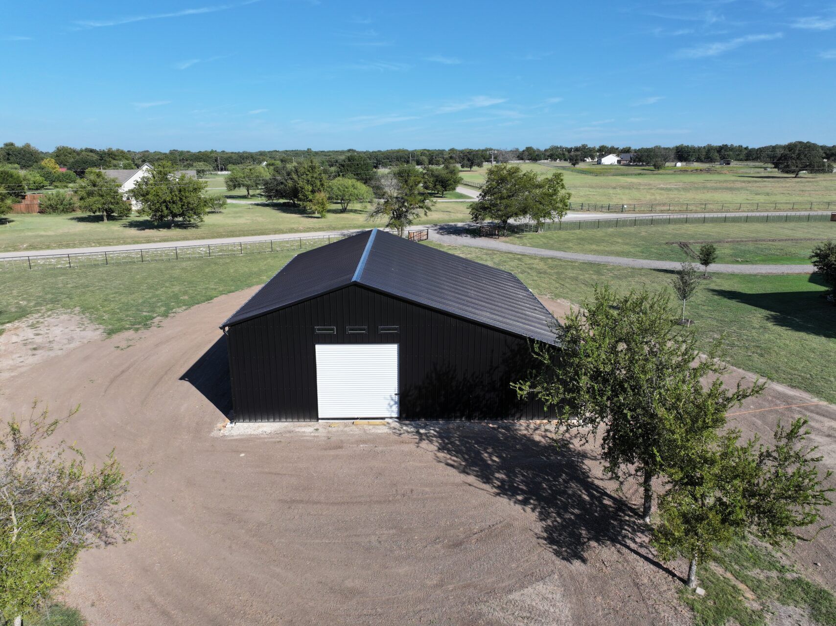 30x50 Metal Building in Granbury, Texas. 30x50 Metal Building in Granbury, Texas.