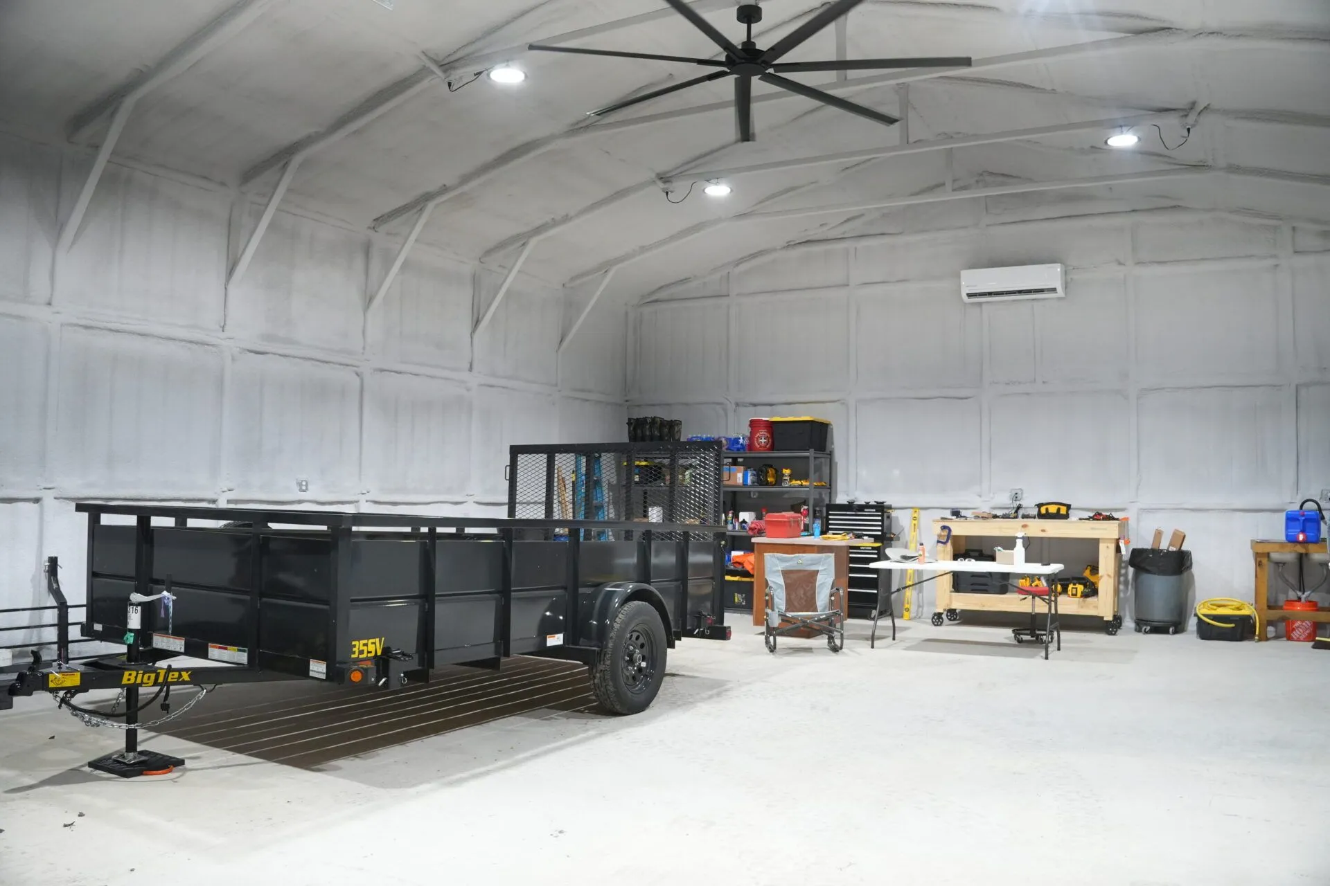 30x40 Steel Building Getaway with Porch in Pawnee, TX 30x40 Steel Building Getaway with Porch in Pawnee, TX