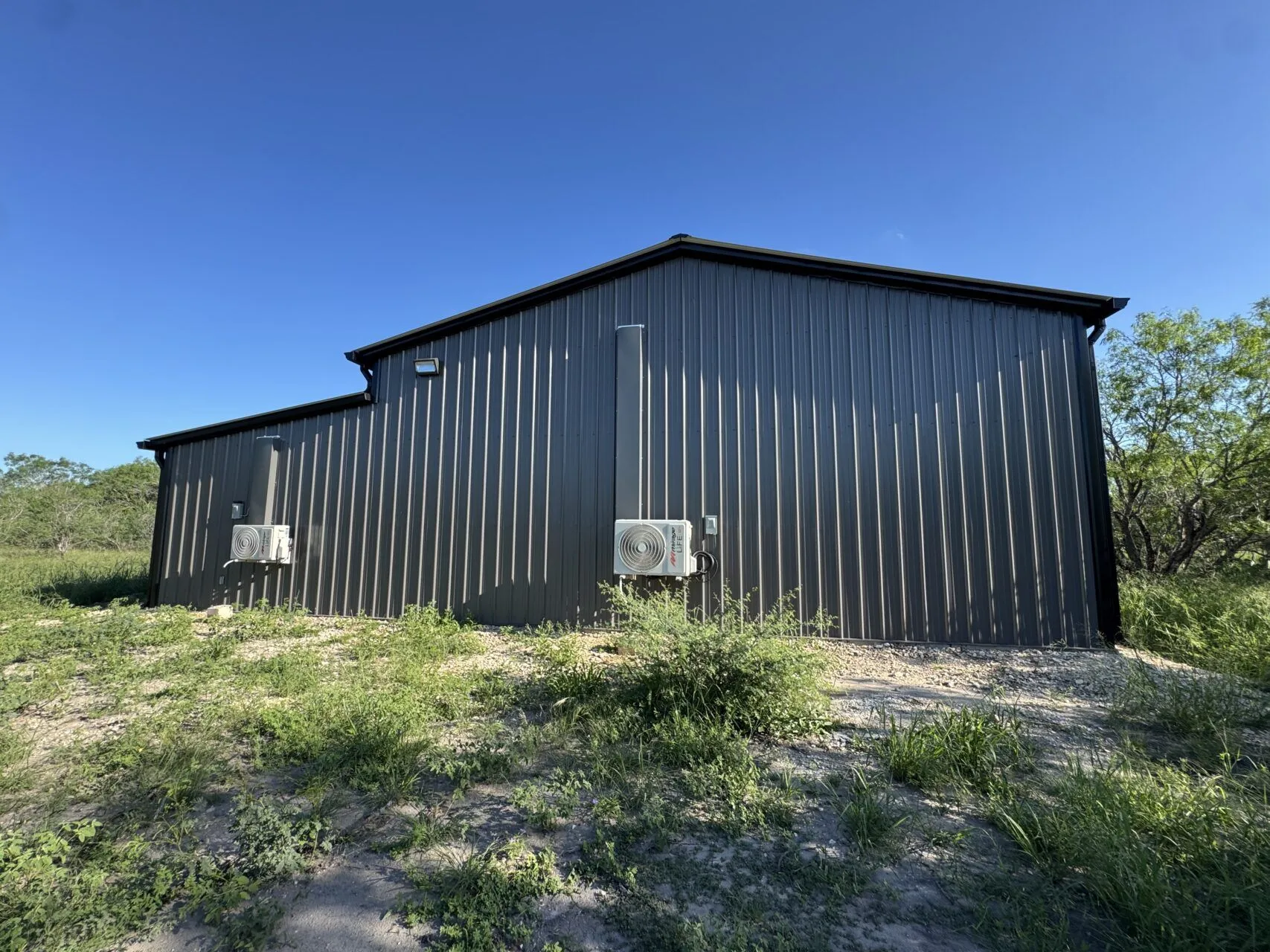 30x40 Steel Building Getaway with Porch in Pawnee, TX 30x40 Steel Building Getaway with Porch in Pawnee, TX