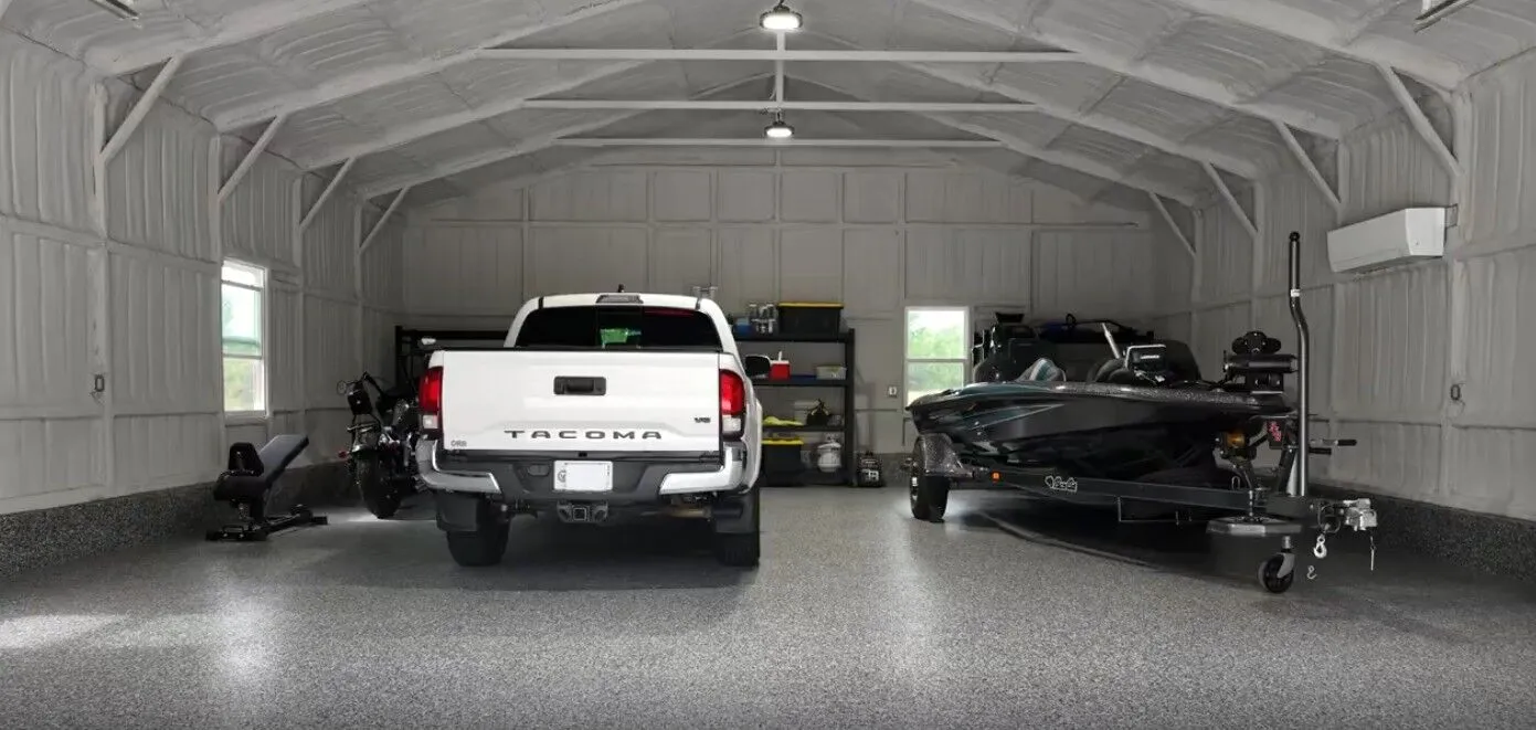 30x40 Black and Grey Steel Garage in Nacogdoches, TX 30x40 Black and Grey Steel Garage in Nacogdoches, TX