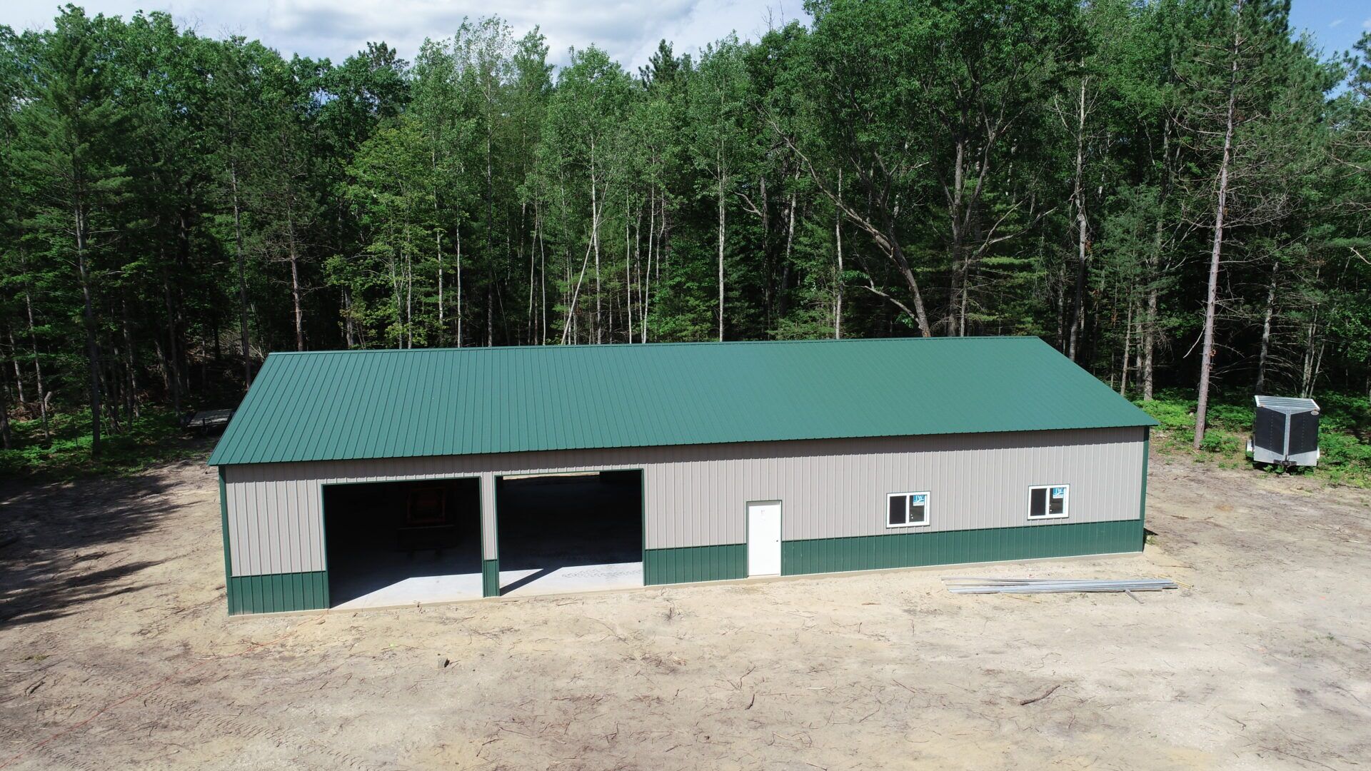 60x120 Metal Building Texas.JPG 60x120 Metal Building Texas