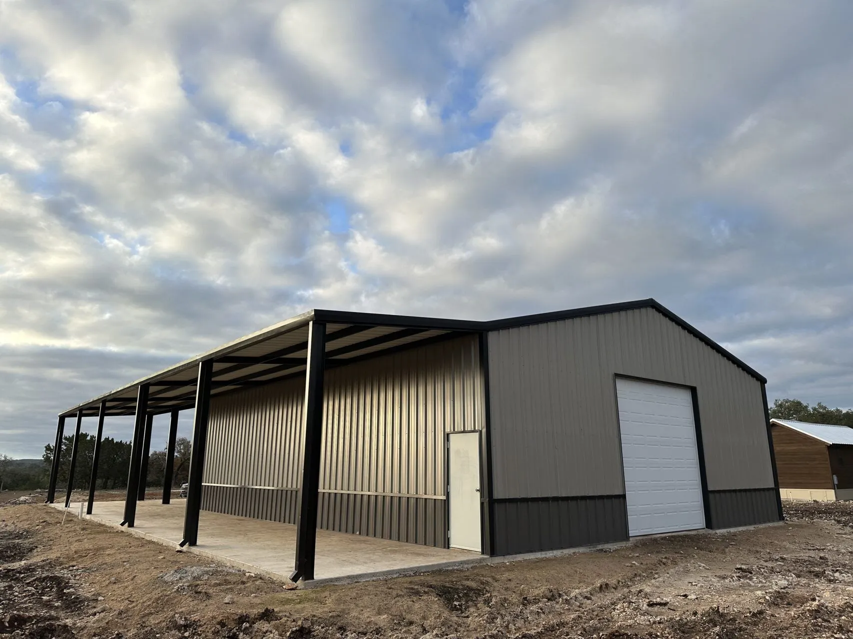 40x80 Full I-Beam Red Iron Metal Building 40x80 Full I-Beam Red Iron Metal Building