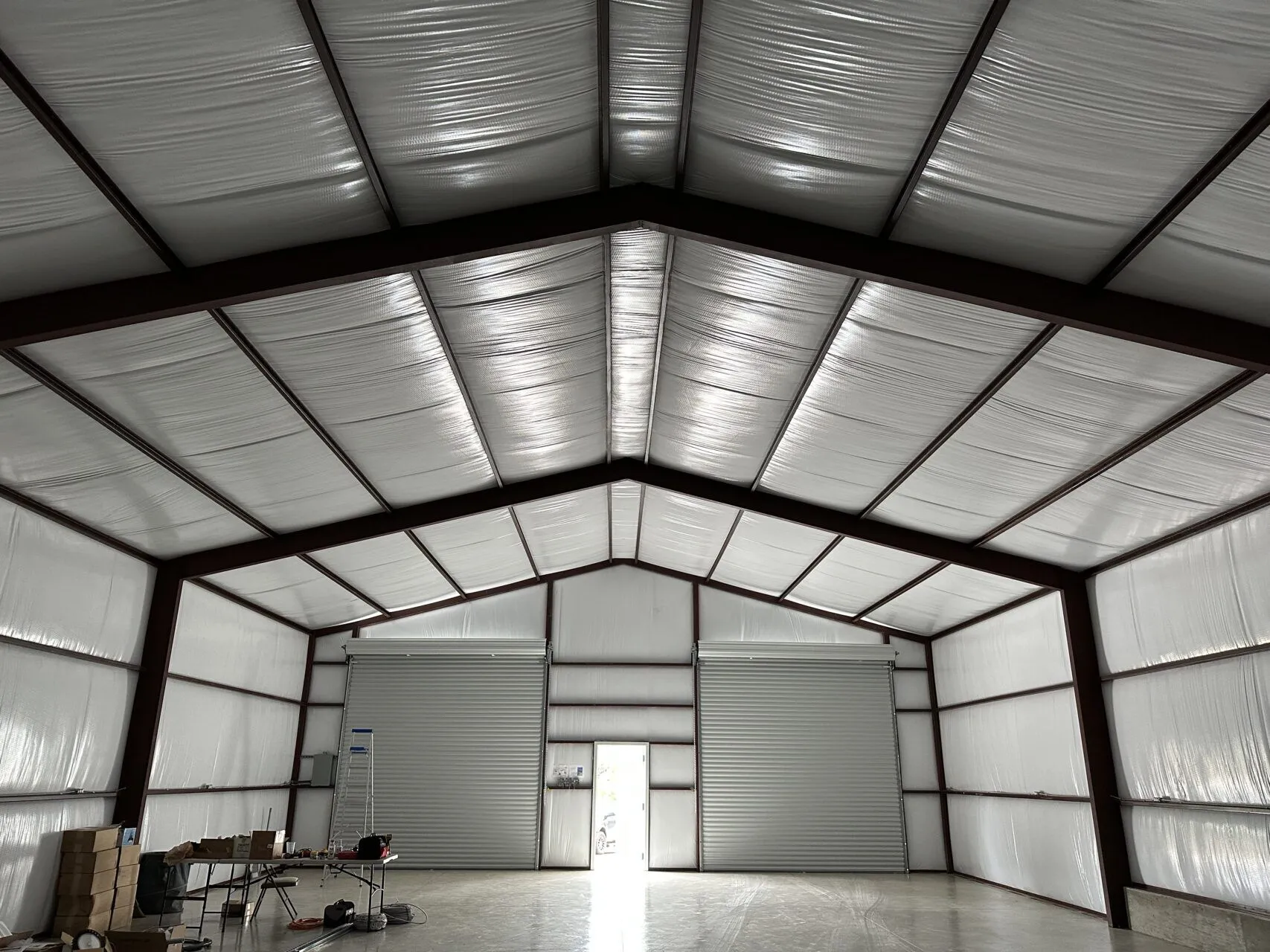 40x60 Weld Up Metal Building in Dripping Springs Texas (8) 40x60-Weld-Up-Metal-Building-in-Dripping-Springs-Texas