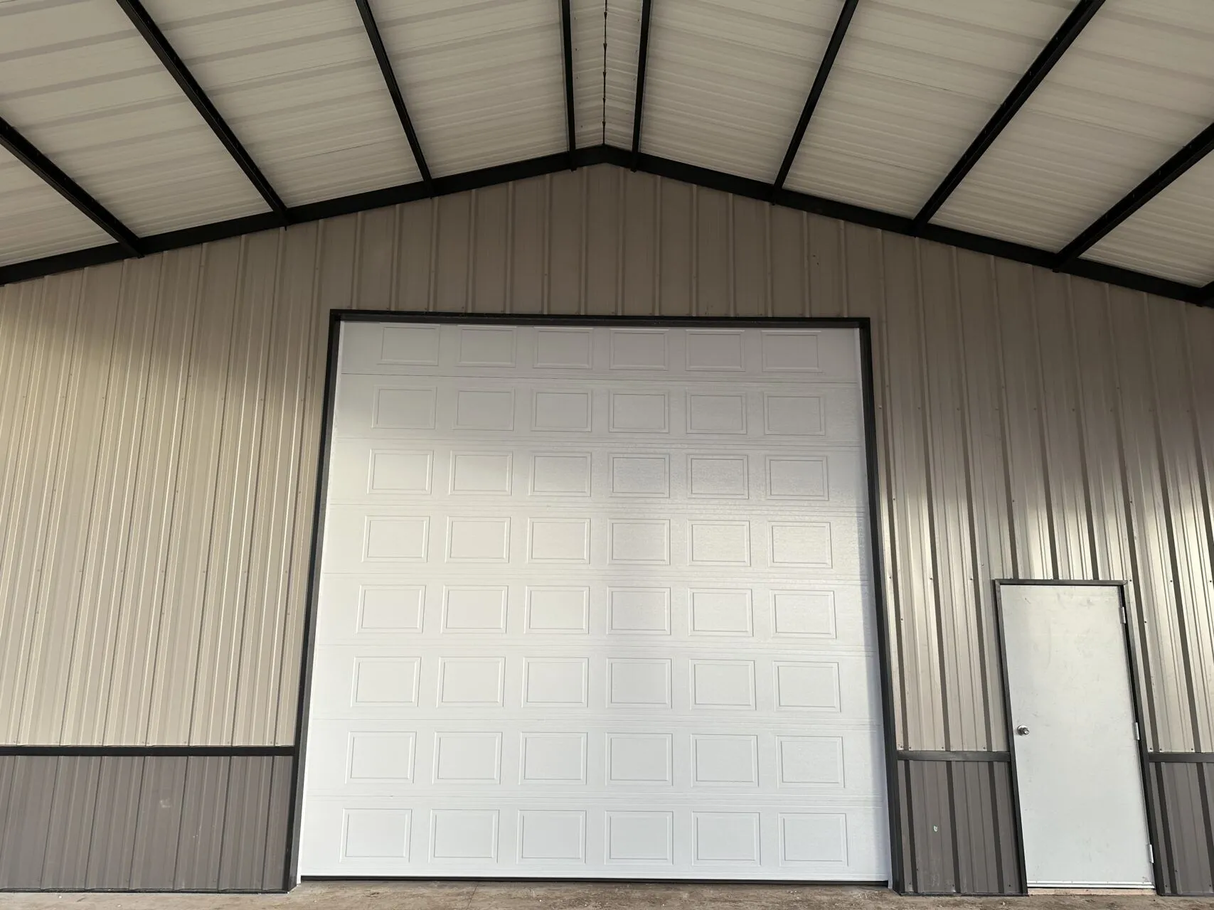 40x80 Full I-Beam Red Iron Metal Building 40x80 Full I-Beam Red Iron Metal Building