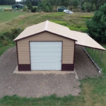 18x30 RV Carport with Lean-To in Wylie Texas