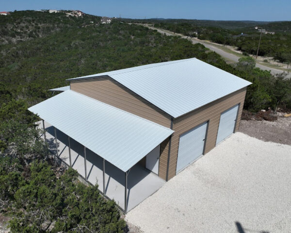 30x30 Metal Barn in Corsicana Texas