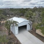 30x30 Metal Garage in Texas