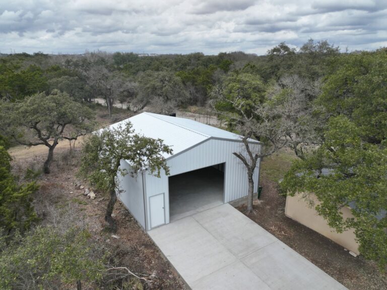 30x30 Metal Garage in Texas