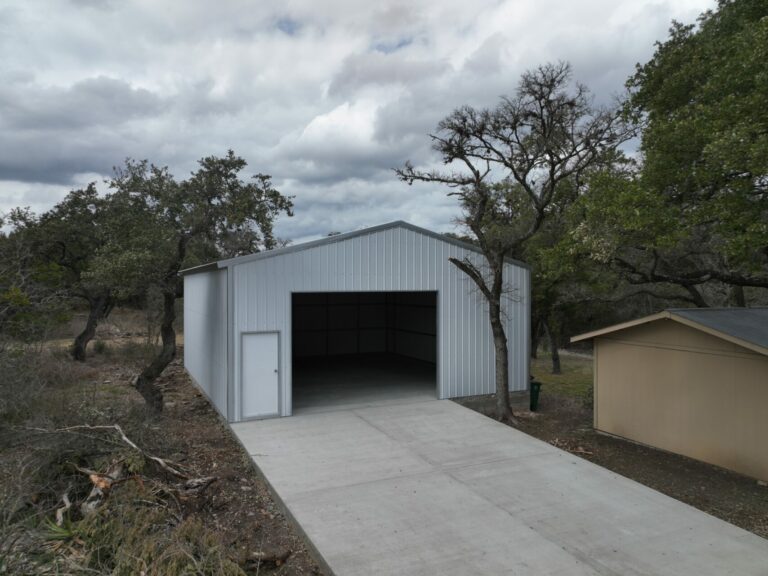 30x30 Metal Garage in Texas (3)