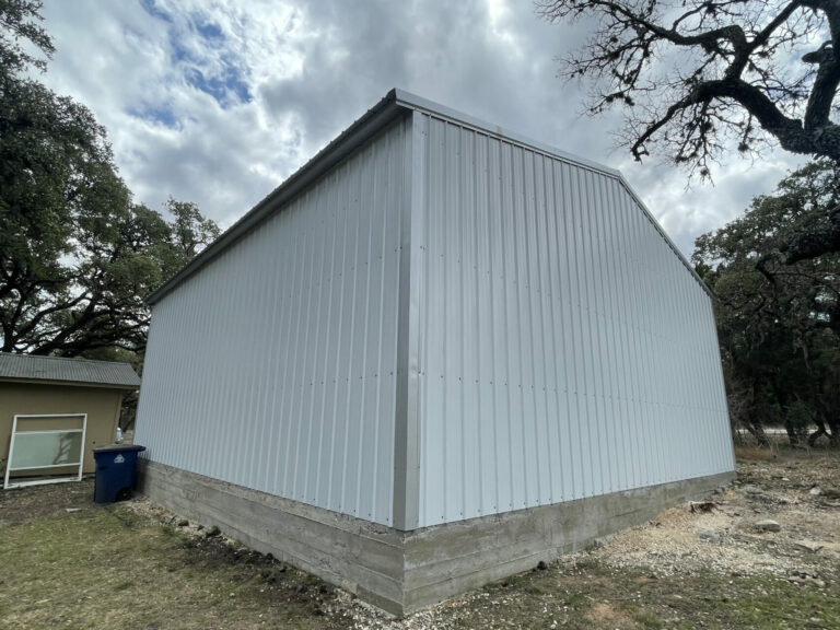 30x30 Metal Garage in Texas (3)