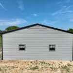 30x50 Steel Garage in Texas (1)