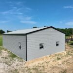 30x50 Steel Garage in Texas (1)