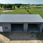 30x50 Steel Garage in Texas (1)