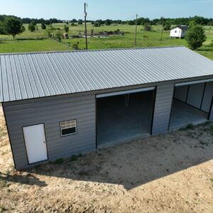 MG7-30x45 Metal Garage | WolfSteel Buildings