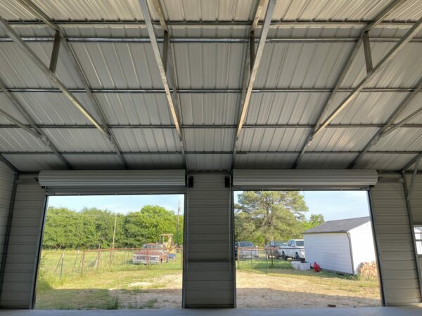 30x50 Steel Garage in Texas (1)