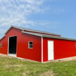 36x40 Metal Barn in Waco Texas