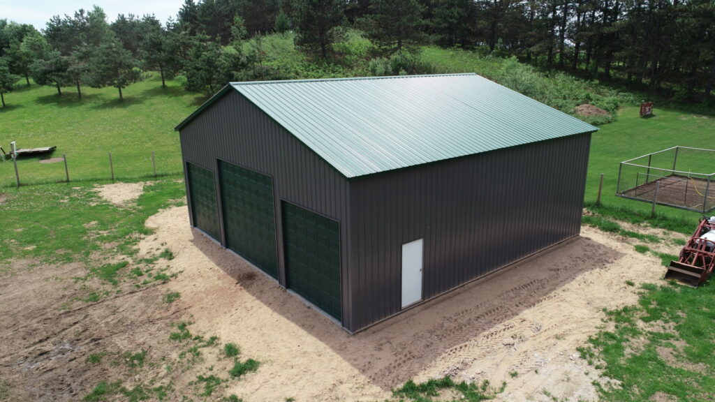 MB2-40x40 Metal Building | WolfSteel Buildings