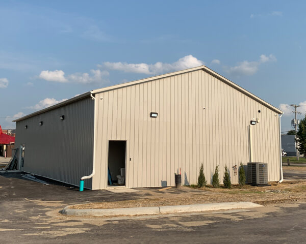 40x60 Commercial Metal Building Mansfield Texas Cover