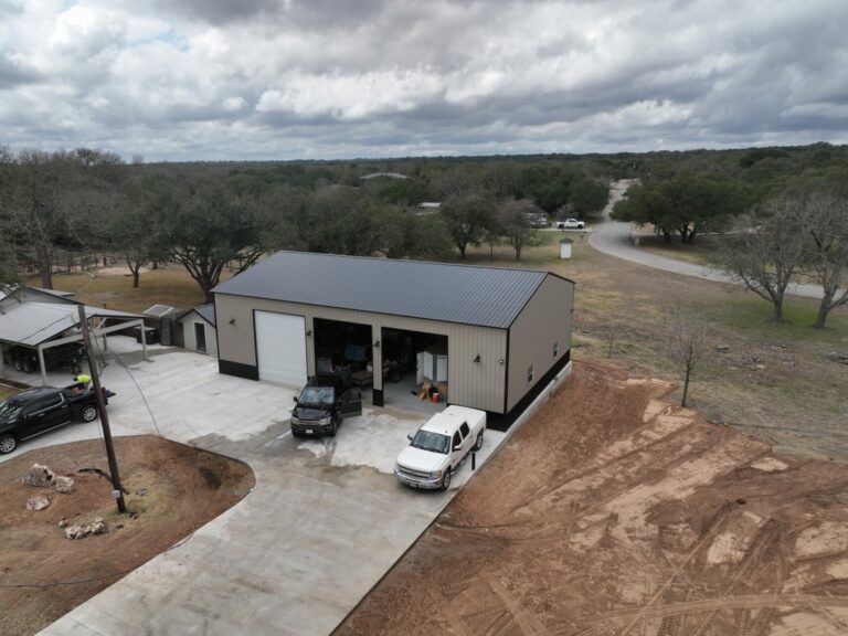 40x60x14 Steel Building in Texas