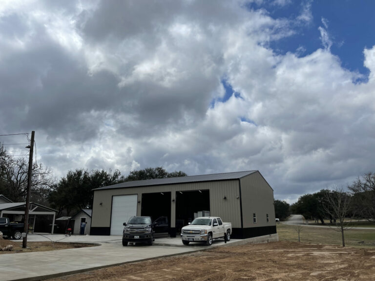 40x60x14 Steel Building in Texas