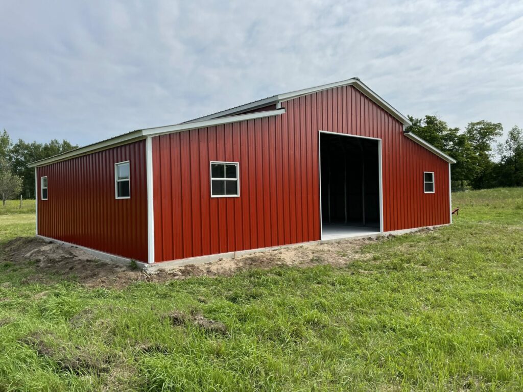 B3-42x30 Metal Barn | WolfSteel Buildings