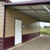 RV Metal Building with Lean To in Texas