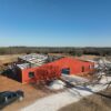 60x100 Red Iron Texas Metal Building (1)