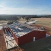 60x100 Red Iron Texas Metal Building (1)