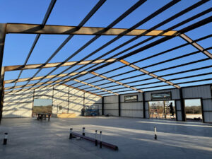 60x100 Red Iron Texas Metal Building (1)s