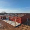 60x100 Red Iron Texas Metal Building (1)