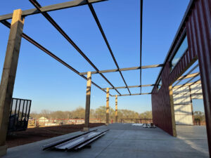 60x100 Red Iron Texas Metal Building (1)s