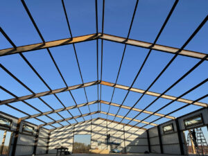 60x100 Red Iron Texas Metal Building (1)s