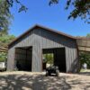 40x40 Red Iron Steel Metal Building in Texas
