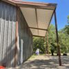 40x40 Red Iron Steel Metal Building in Texas