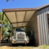 40x40 Red Iron Steel Metal Building in Texas
